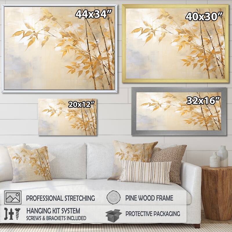 Designart "Zen Moment Bamboo" Bamboo Wall Art Bed Bath & Beyond
